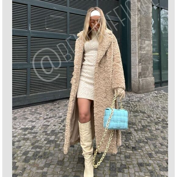 ZARA COATβTEDDY BEAR - Picture 6 of 15